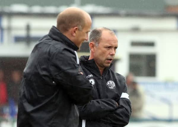AFC Rushden & Diamonds boss Andy Peaks was frustrated after his team's FA Trophy exit at Lincoln United
