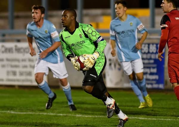 Goalkeeper Louis Connor has joined Corby Town from Rugby Town