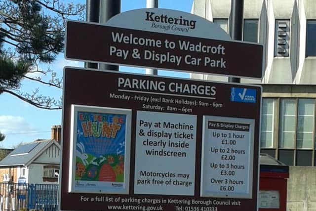 Wadcroft car park, Kettering. April 2014 NNL-140417-092730001