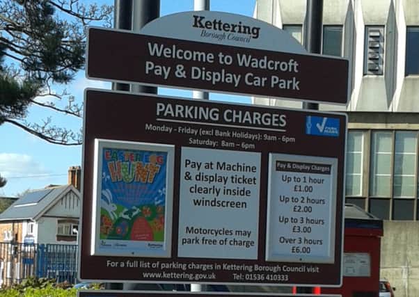 Wadcroft car park, Kettering. April 2014 NNL-140417-092730001