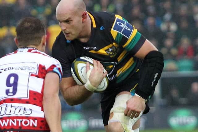 LEADING MAN - Sam Dickinson skippers Saints against Worcester on Friday night