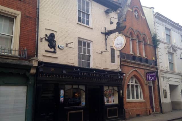 The Wig and Pen in Northampton town centre