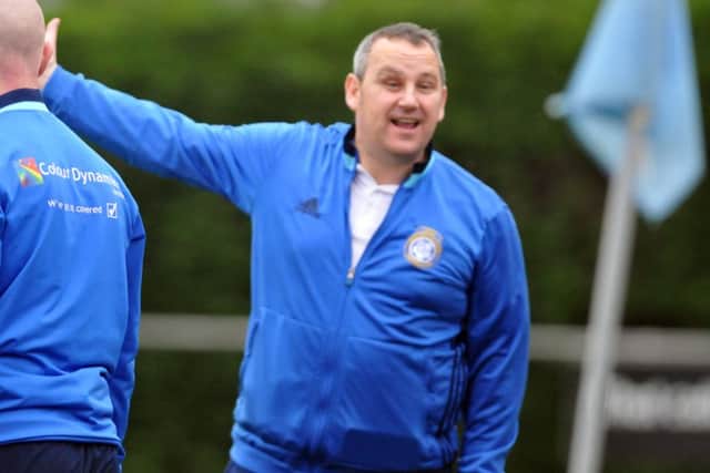 Chris Bradshaw insists his Desborough Town team should be looking to win the UCL Knockout Cup this season