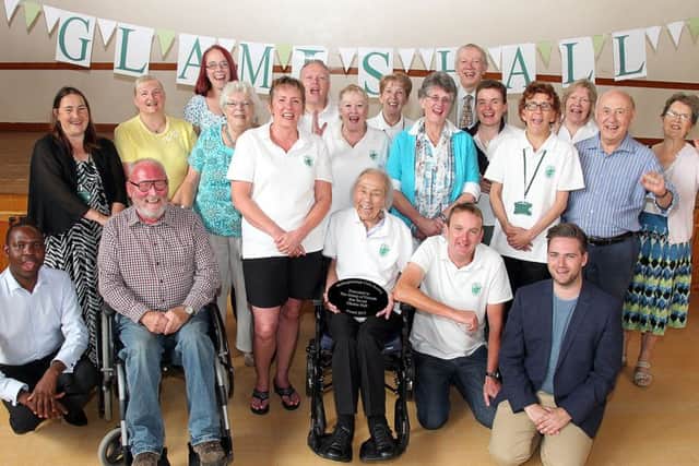 The Christmas fair is being held at Glamis Hall in Wellingborough