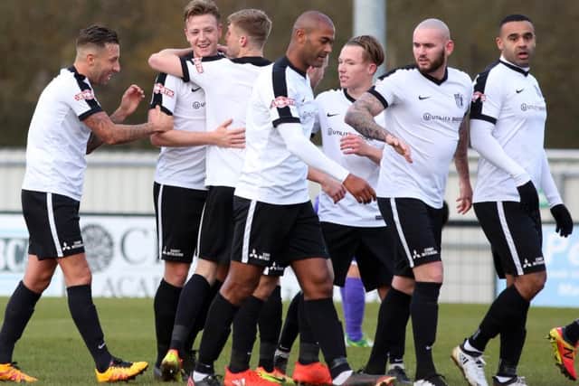 Corby Town take on AFC Rushden & Diamonds in the Integro League Cup at the Dog & Duck tonight