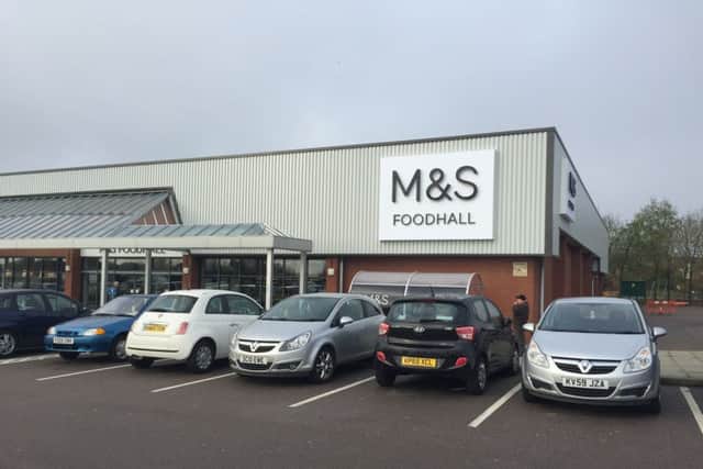 Corby's new M&S foodhall