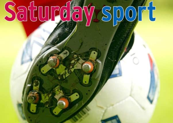 All the details from this afternoon's local football action