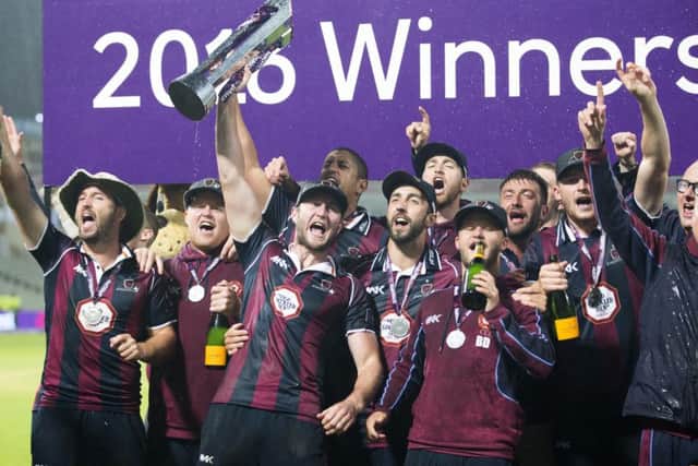 Northants Steelbacks were T20 winners in 2016