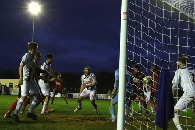 Match action from Latimer Park