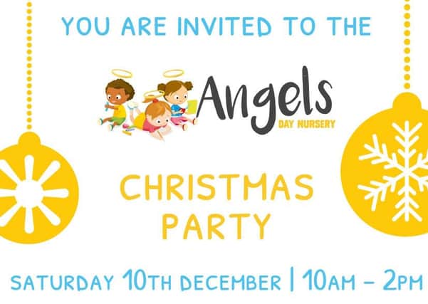 The community Christmas party is taking place on December 10