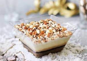 A banana and bacon trifle part of Heston Blumenthal from Waitrose range. NNL-160112-141526001