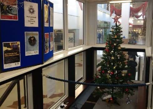 The pop-up shop in Wellingborough