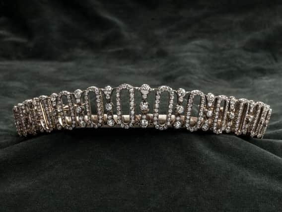 The tiara was only expected to raise 30,000-40,000 but bested its lowest estimates by 40,000 at the Cheffins November Fine Art sale in Cambridge on Wednesday.
