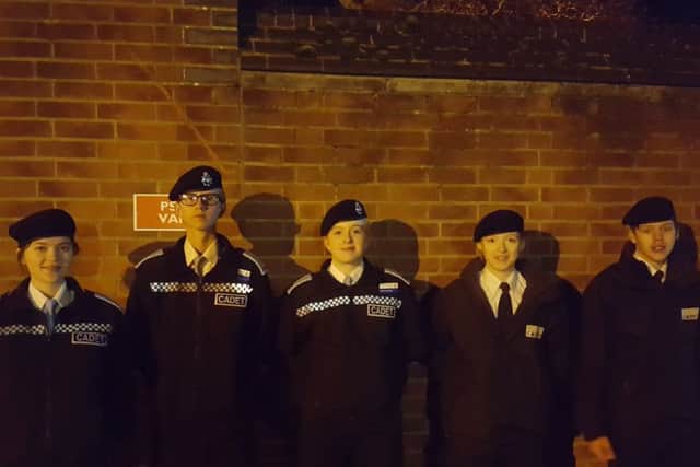 The cadets have been praised for their efforts
