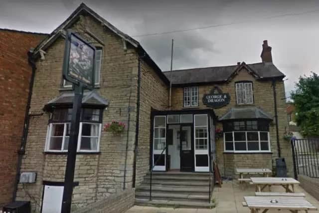 The George and Dragon pub in Raunds