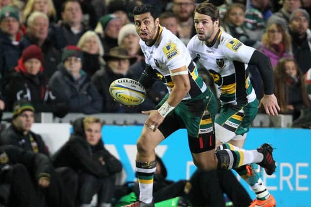Ben Foden believes a lack of confidence is Saints' main problem (picture: Sharon Lucey)