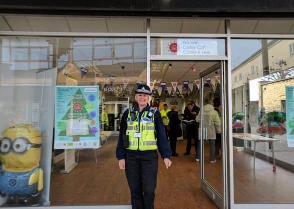 The shop in Corby town centre