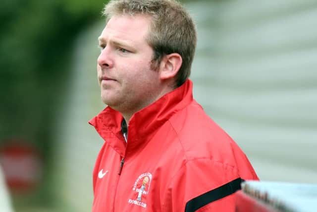 Rothwell Corinthians joint-manager Shaun Sparrow
