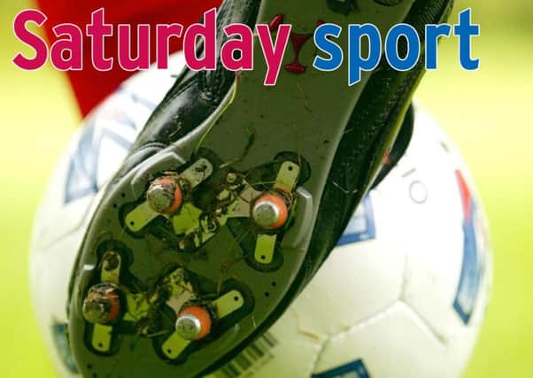 All the details from this afternoon's local football action