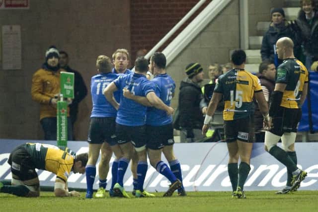 BAD NIGHT - Leinster were 40-7 winners on their most recent competitive visit to the Gardens, back in December, 2013