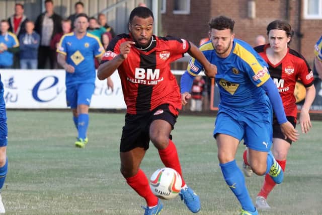 Spencer Weir-Daley has left Kettering Town to join Hednesford Town