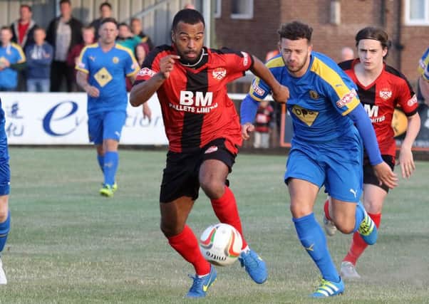 Spencer Weir-Daley has left Kettering Town to join Hednesford Town