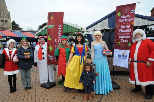 Last weekend's event at Wellingborough market