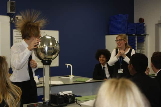 One of the new science labs