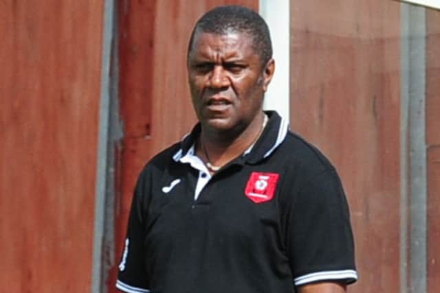 Stewarts & Lloyds manager Ian Benjamin