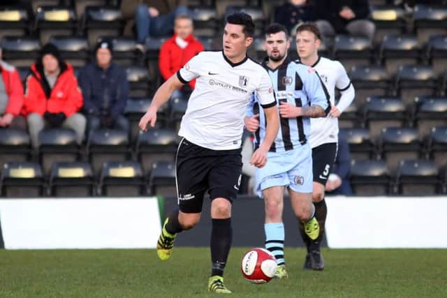 Jason Lee made his debut for the Steelmen during the loss to Workington