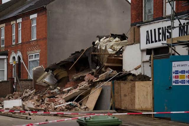 The scene in Arthur Street. Pictures by FireSparkle Productions.