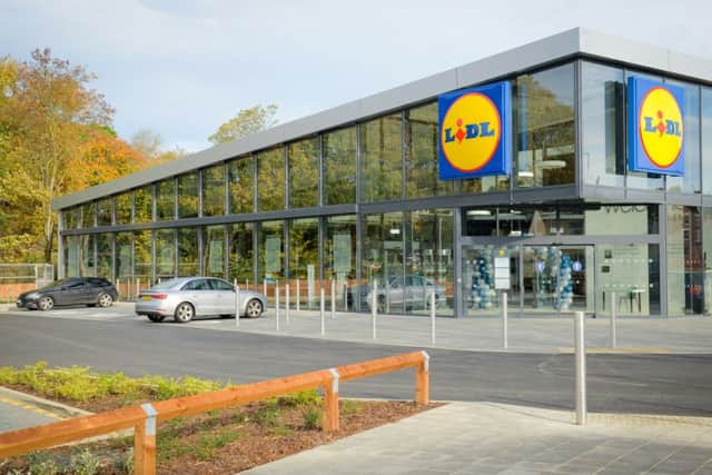 The Lidl store in Newton Road, Rushden