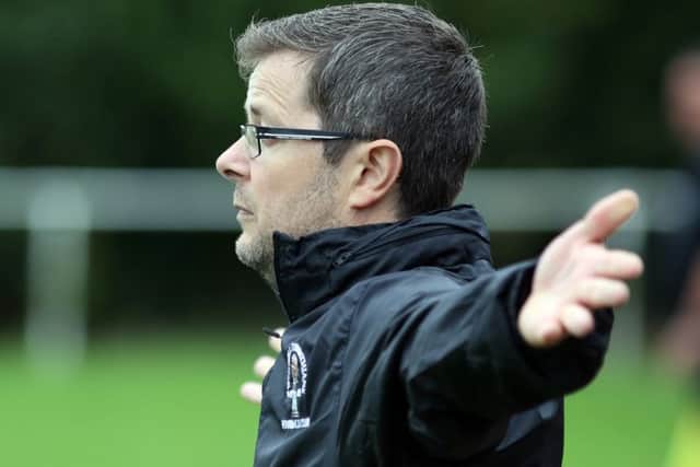 Rothwell Corinthians joint-boss Jim Scott saw his team claim an excellent 0-0 draw at Peterborough Sports