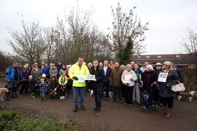 The walk on Saturday