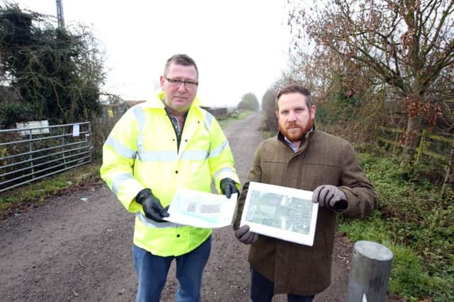 Geoff Dyne and Cllr Nick Beck