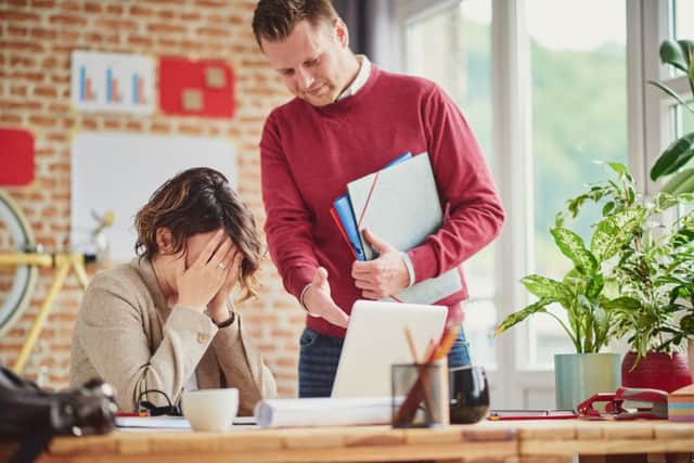 Men twice as likely as women to quit job because of bullying