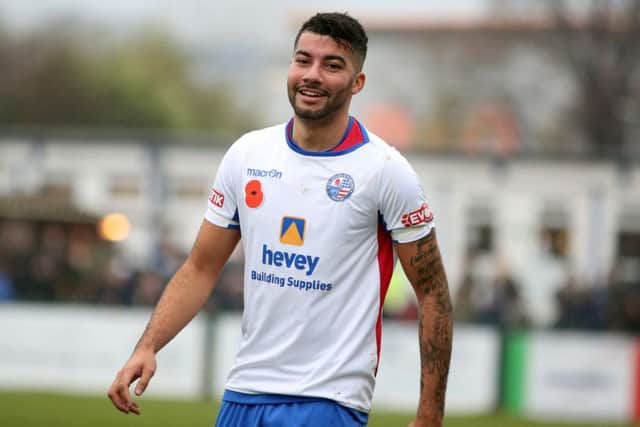 Lewis Leslie scored the second-half winner as AFC Rushden & Diamonds claimed a fine 1-0 success at Lincoln United
