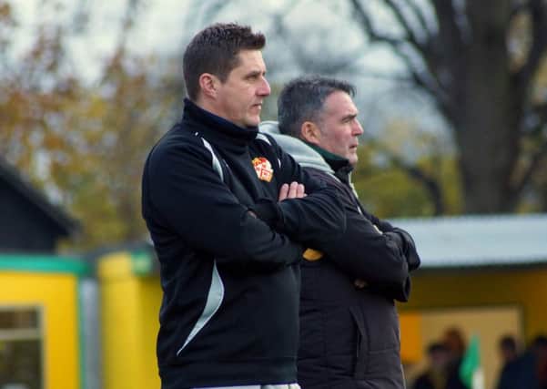 Kettering Town boss Marcus Law is hoping to put on a show against King's Lynn Town today