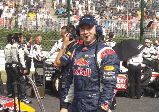 Neil in his F1 days.