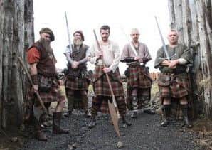 Clans men from The Clanranald Trust