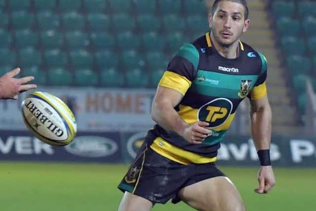 SAINTS DEBUT - Juan Pablo Estelles makes his first Aviva Premiership appearance for Saints against Sale (Picture: Dave Ikin)