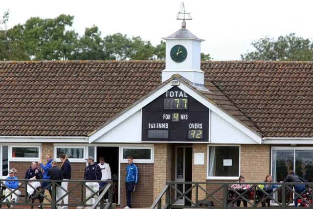 Isham v Wellingborough Town last year