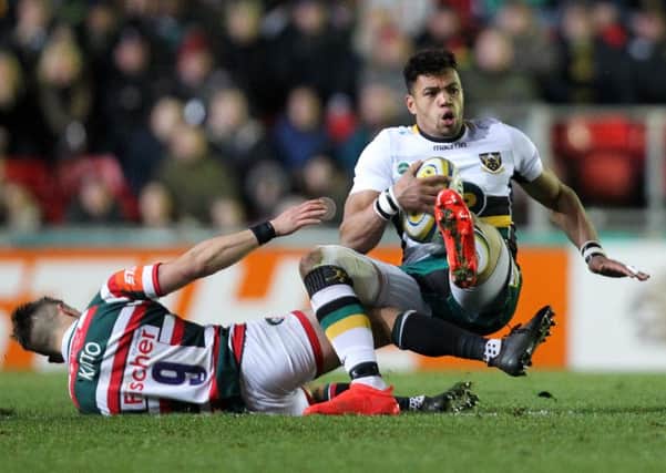 Luther Burrell is back for Saints after being rested last week (picture: Sharon Lucey)