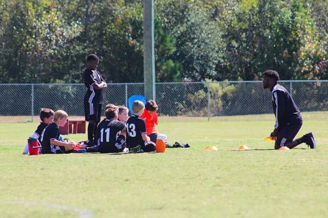 Nduka now coaches four youth teams.