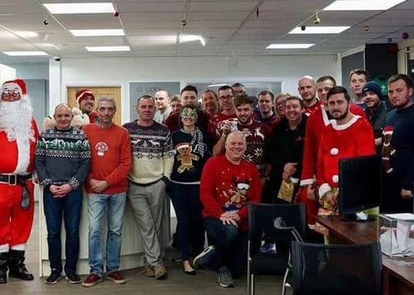 The Christmas jumper day