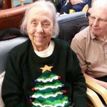 Another festive piece of knitwear for the fundraiser