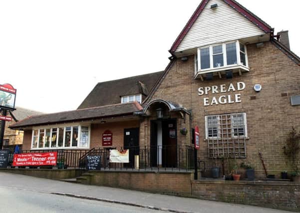 The Spread Eagle pub.