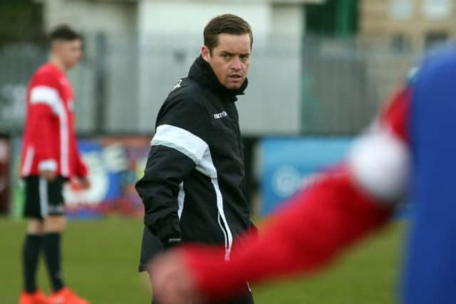 Gary Mills hopes there are better times to come for Corby Town in 2017