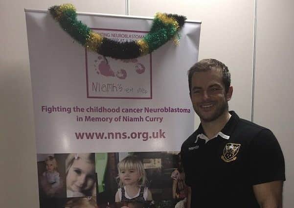Stephen Myler is supporting Niamh's Next Step