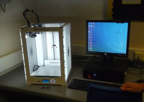The new 3D printer.